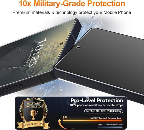 2 Pack Screen Protector for Samsung Galaxy S9, 3D Curved Easy Installation Case-Friendly HD Tempered Glass for Samsung Galaxy S9 in Kuwait