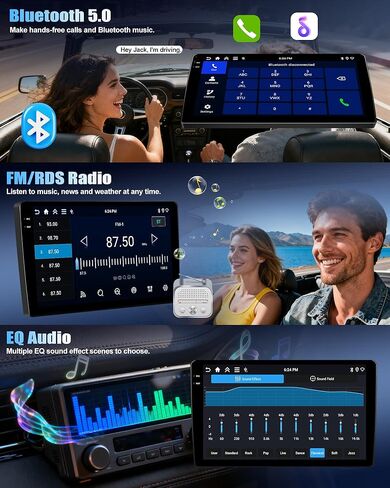 UNITOPSCI 2G+32G Android 13 ستيريو سيارة لسيارة Ford Kuga Escape 2013-2019 لاسلكي Apple CarPlay Android Auto Bluetooth Mirror Link 9 بوصة HD شاشة لمس GPS ملاحة WiFi FM/RDS SWC + ميكروفون كاميرا احتياطية in Saudi Arabia