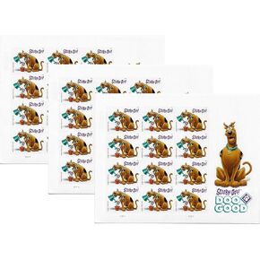 يو إس بي إس سكوبي دو! جزء من 12 طوابع من الدرجة الأولى إلى الأبد سكوت 5299 (3 أوراق من 12) in Kuwait