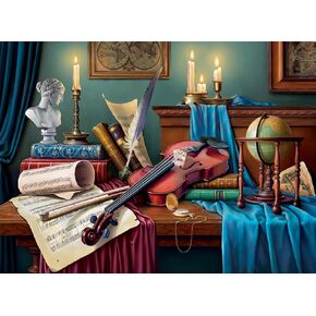 Anatolian Puzzle - Violin Music Desk, 1000 Piece Jigsaw Puzzle, #1138 in Kuwait