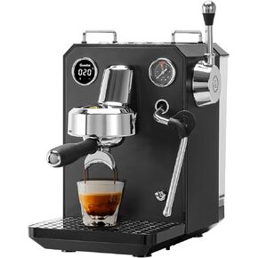 Owl Espresso Machine, 15 Bar Professional Semi-Automatic Espresso Maker with Milk Frother Steam Wand, 57oz Removable Water Tank, Dual Display, for Cappuccino, Latte at home, G3006, Ivory White in Kuwait