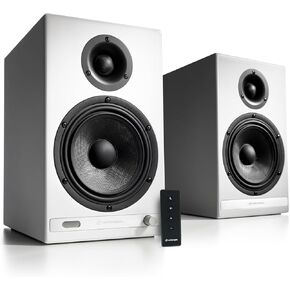 Audioengine HDP6 Passive Bookshelf Speakers - High Gloss Piano White in Kuwait