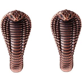 COPPERTIST.WU Cobra Snake Earrings, Dainty Huggie Hoop Earrings Hypoallergenic Gift for Women Girls Men(925 Sterling Silver/Gold Vermeil) in Kuwait