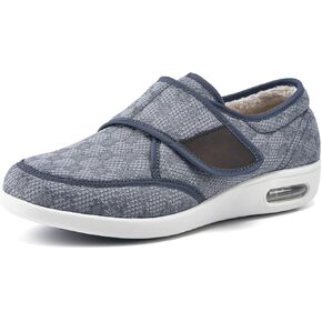 أحذية Orthopedic Youyun للنساء ، والانزلاق على نطاق واسع على أحذية رياضية لمرضى السكري ، والتهاب اللفافة الأخمصية ، ودعم أقدام منتفخة ، وراحة خفيفة الوزن وتنفس (أسود) (حجم 9.5) in Kuwait