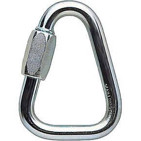Petzl - Delta Steel Triangle Rink Quick Link للتسلق ، 8 مم ، رمادي in Saudi Arabia