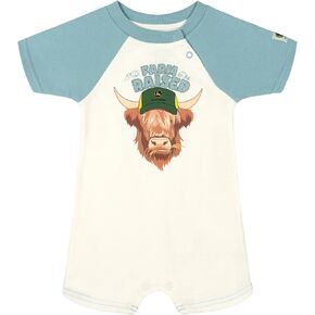 John Deere Truck Romper Newborn to Toddler Sizes (Newborn - 3T) in Kuwait