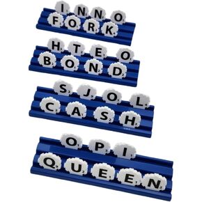 Game, Word Puzzle for Adults, Family, and Kids, Fun Game for Ages 8+, Travel Size, 1-4 Players in Kuwait