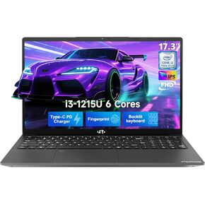 NIMO 15.6" IPS FHD-Business-Laptop, Intel 6 Core i3-1215U 32GB RAM 1TB SSD (Beat i5-1135G7, Up to 4.4GHz) Laptop-Computer with Fingerprint Backlit Keyboard 65W Type C Wi-Fi 6 Numpad Win 11 in Kuwait