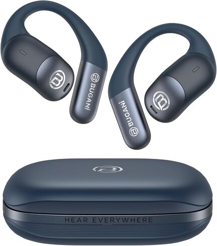 BUGANI 2025 AI Language Translation Earbuds Real Time, 3-in-1 AI Translator Earbuds,5.4 Bluetooth Headphones,40 Languages Translation with Al Semantic Tech (Black) in Saudi Arabia