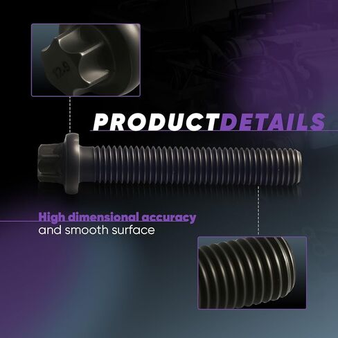 Connecting Rod Bolt Kit EA888 Engine 1.8/2.0T M9x1.25x50 Replacement for Audi A3 A4 A5 A6 A8 Q3 Q5 TT VW CC Golf Beetle Passat TIGUAN TOURAN (8 Pcs) in Kuwait