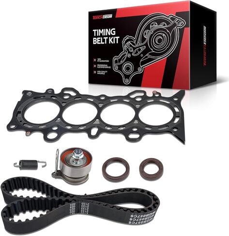Torchbeam TCKWP257A Timing Belt Kit for Sienn-a 2004-2006,Highlander 2001-2007,RX330 2004-2006,ES330 2004-2006,Solara 2004-2008,Camry 2002-2006,ES300 2002-2003 Engine Timing Belt Water Pump Gasket Kit in Kuwait