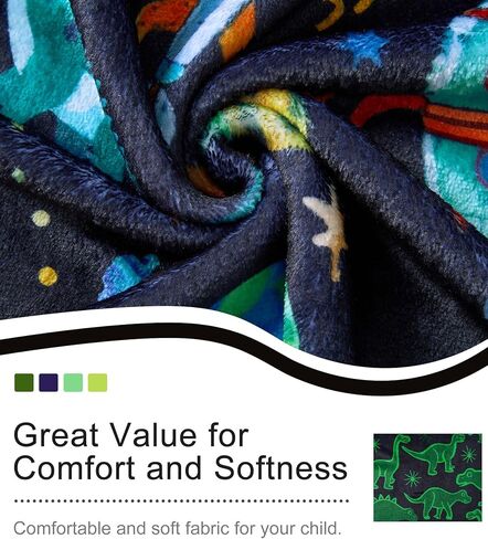 رداء uideazone للأولاد للأطفال بغطاء للرأس من الصوف الدافئ ملابس نوم ناعمة وغامضة من 7 إلى 14 سنة in Kuwait