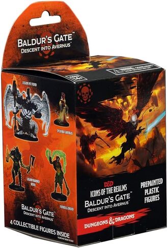 WizKids D&D Icons of The Realms: Baldur's Gate: Descent Into Avernus Booster Brick (8) in Kuwait