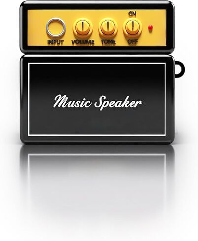 Guitar Amp Audio Case Cover for Airpod 4, Funny Case Compatible with Airpods Gen 4,Soft Silicone 4 Case, Shock Resistant, Full Protection Earphone Protective case in Saudi Arabia
