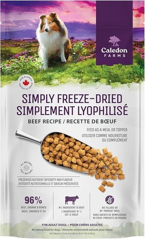 Caledon Farms Simply Freeze Dried Dog Food Chicken Recipe 9.8oz in Saudi Arabia