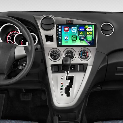 2+64 جيجابايت لـ Toyota Matrix 2009-2014 Android 13 Car Stereo Wireless Carplay Android Auto ، 9 "Radio Radio GPS WiFi Bluetooth SWC MIC AHD Camera in Saudi Arabia