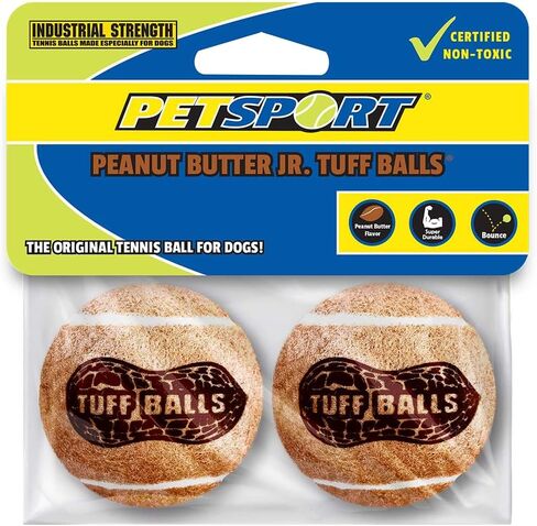 Petsport Junior Peanut Butter Tuff Dog Toys | 6 Pack Jr. (1.8 ") PET SAFE FOLED & DANENT RARBER CARBER in Kuwait