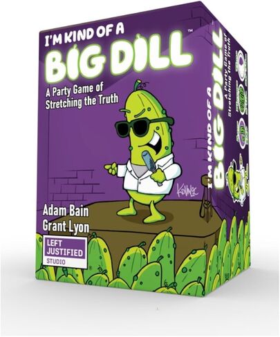 I'm Kind of a Big Dill — Hilarious Party Card Game for Adults & Teens — Perfect for Game Night & Parties — Bluffing, Guessing & Exaggeration with Tokens for Friends & Family Fun! in Saudi Arabia