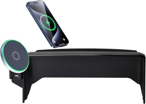 Wireless Charger Car Phone Holder for Toyota Corolla 2019-2025 / Corolla Cross 2022-2025 Accessories Apply to 8 Inch Screen Fixed Clip, 360° Rotation Cell Phone Mount in Kuwait