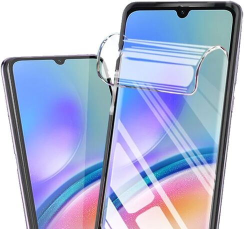 [2 حزمة] واقي شاشة هيدروجيل ل Samsung Galaxy A35 5G (6.6 بوصة) ، واقي شاشة TPU المرنة عالية الحساسية (الزجاج غير المزج) in Kuwait