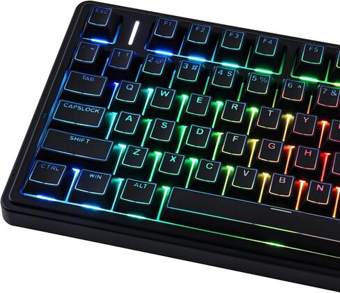 Heykit PBT Keycaps - Japanese Manga Theme Keycaps for 60%, 65%, 75%, 100% Keyboard, 131 Keys Dye-Sub Custom Cherry Profile Keycap, Minimalist Style Key Caps for Cherry MX Mechanical Keyboard, White in Saudi Arabia