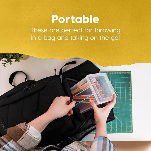 IRIS USA Medium Vertical Storage Container for Home & Office Organization, Big Capacity Stackable Plastic Bin for Stationery, Pantry, Cosmetics & More, Space-Saving Tall Organizer, Clear, Pack of 10 in Kuwait