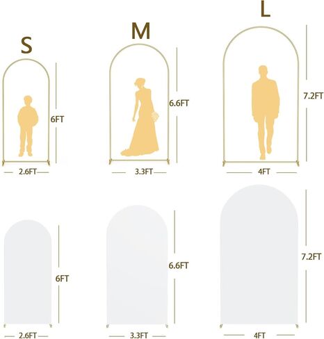 مجموعة سماكة القوس الخلفية القوس مجموعة 3-7.2 قدم ، 6.6 قدم ، 6 أقدام الحزب القوس قوس الحف in Kuwait