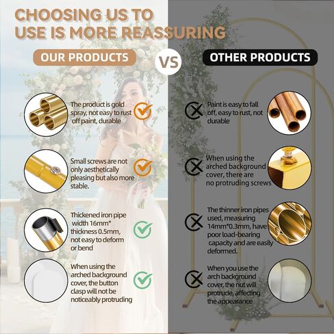 مجموعة سماكة القوس الخلفية القوس مجموعة 3-7.2 قدم ، 6.6 قدم ، 6 أقدام الحزب القوس قوس الحف in Kuwait