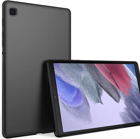 Puxicu Case for Galaxy Tab A7 Case 10.4 Inch 2020, Slim Design Matte TPU Rubber Soft Skin Silicone Protective Cover for Samsung Tab A7 10.4" Release Tablet Model SM-T500/ T505/ T507 - Black in Saudi Arabia