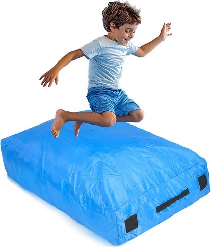 لوحة تحطم للأطفال الحسية | Big 5ft x 5ft أو 3ft × 4ft | وسادة تحطم الحسية التوحد للقفز واللعب | CrashPad | الرغوة الناعمة الهبوط للأطفال | وسادة عملاقة وحصيرة | أيضا التسلق والجمباز in Kuwait