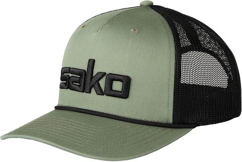 Beretta Men's Hunting Sako 3D Pre-Curved Visor Adjustable Snapback Trucker Hat with 3D Embroidery Sako Logo, One Size in Saudi Arabia