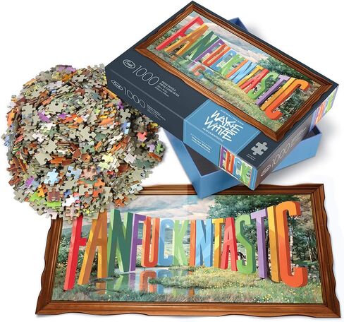 Fred Shitshow الأصلي بواسطة Wayne White ، لغز 500 قطعة ، متعدد الألوان (5280376) in Kuwait