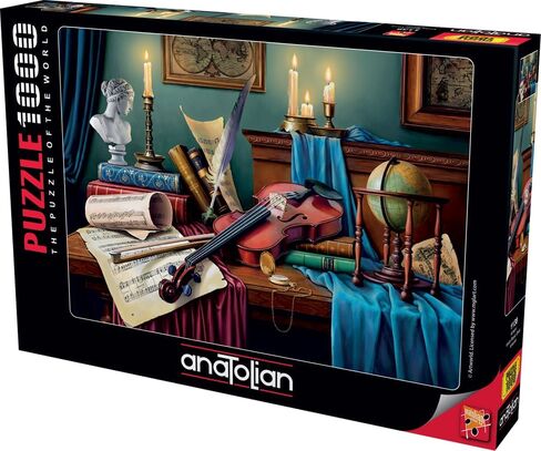 Anatolian Puzzle - Violin Music Desk, 1000 Piece Jigsaw Puzzle, #1138 in Kuwait