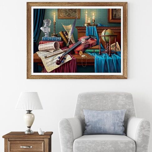 Anatolian Puzzle - Violin Music Desk, 1000 Piece Jigsaw Puzzle, #1138 in Kuwait