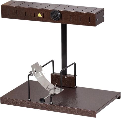 BRON COUCKE - Original Raclette Cheese Melter "Alpage" Black - Traditional French Raclette for Half Wheel - Commercial and Home Use - Adjustable Heating Rod - 110V - Made in France in Kuwait