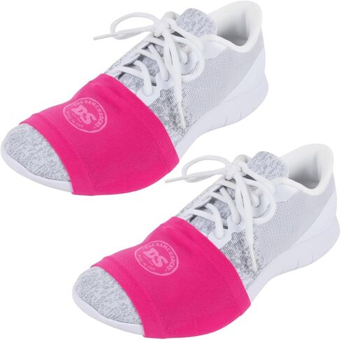 Made in USA | The Original Over Sneaker Dance Socks | Smooth Floors (2 Pairs) (Black) in Kuwait