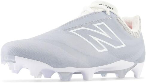 New Balance Unisex BurnX4 Lacrosse Shoe, White/Grey Matter, 13 US Men in Saudi Arabia