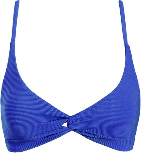 BERLOOK Women's Twist Backless Criss Cross Back Bathing Swimwear Cheeky Bikini Top in Kuwait
