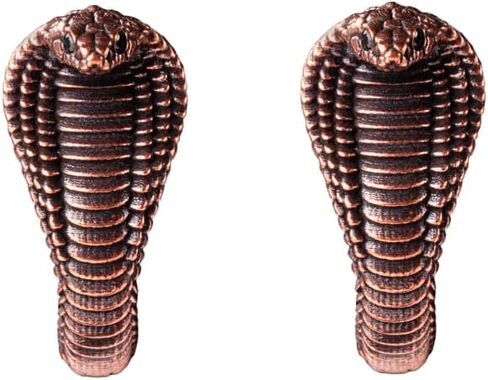 COPPERTIST.WU Cobra Snake Earrings, Dainty Huggie Hoop Earrings Hypoallergenic Gift for Women Girls Men(925 Sterling Silver/Gold Vermeil) in Kuwait