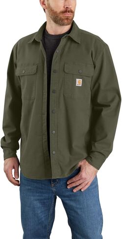 قميص Carhartt الرجالي 105419 Rugged Flex مريح من القماش مبطن بالصوف in Saudi Arabia