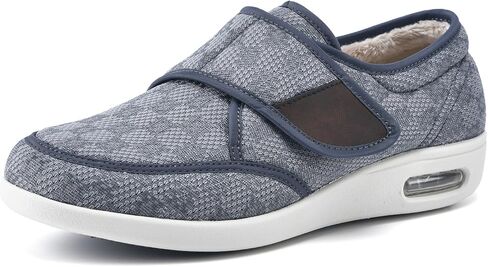 أحذية Orthopedic Youyun للنساء ، والانزلاق على نطاق واسع على أحذية رياضية لمرضى السكري ، والتهاب اللفافة الأخمصية ، ودعم أقدام منتفخة ، وراحة خفيفة الوزن وتنفس (أسود) (حجم 9.5) in Kuwait