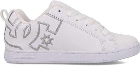 DC womens Court Graffik Skate Shoe, Black/Hot Pink, 6.5 US in Kuwait