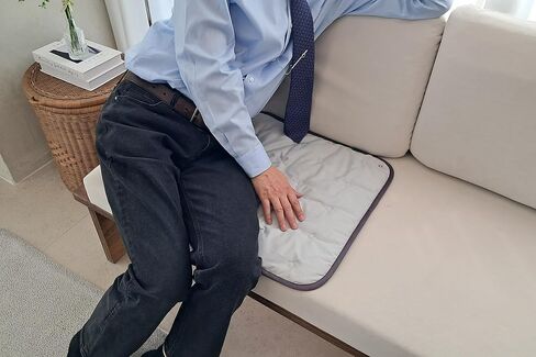 وسادة أرضية مربعة - قماش من الفولاذ المقاوم للصدأ، مقاس 20 × 20 بوصة (نعناعي) in Kuwait