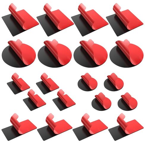 3M Double Sided Tape Heavy Duty, 20PCS VHB 5952 Adhesive Pads - 1 in & 2 in Squares and Dots, 1x2 in Rectangles, Strong Hold Mounting Tape for Crafts, Photos, Home & Office Use in Kuwait