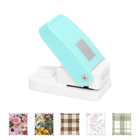 Single Hole Punch, 40 Sheets Punch Capacity, Kaluofan Hole Puncher Single, Small Hole Punch with Non-Slip Removable Base, One Hole Puncher for Crafts, Scrapbooks, Paper, Chipboard in Kuwait