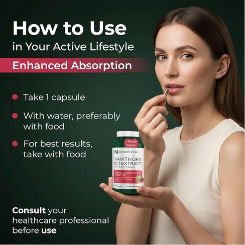 كبسولات مستخلص توت الزعرور فائقة الفعالية - 6,750 مجم 10:1 لدعم الهضم وصحة القلب ونسبة السكر في الدم - كبسولات توت الزعرور ذات القوة الإضافية - خالية من الكائنات المعدلة وراثيًا وخالية من الغلوتين، نباتية وفقًا لممارسات التصنيع الجيدة في الولايات المتحدة  in Kuwait