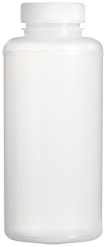 SP Bel-Art Precisionware Wide-Mouth 125ml (4 oz) Low-Density Polyethylene Bottles; Polypropylene Cap, 38mm Closure (F10626-0005), Transculent, Pack of 12 in Saudi Arabia