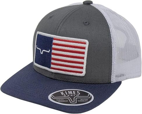 Kimes Ranch Adjustable Snapback Hat American Trucker in Kuwait