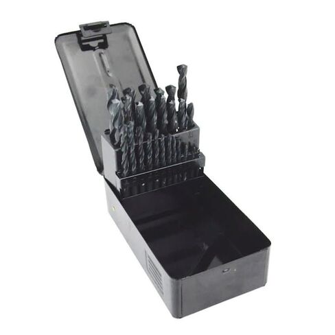 HHIP 5000-0002 Black Oxide HSS Drill Set, 29 Piece, 1/16" - 1/2" in Kuwait