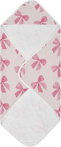 منشفة حمام الطفل الوردي Burbuja - منشفة ناعمة للقطن من القطن المغطى بالرضع لطفل الأطفال المولود الجديد ، 30x30 في in Kuwait